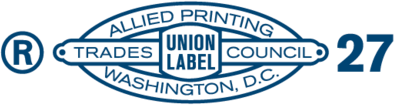 Our Union Bug - Allied Printing Trades Council Washington DC #27